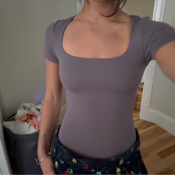 Purple Women's bodysuit - Picture 2 of 3